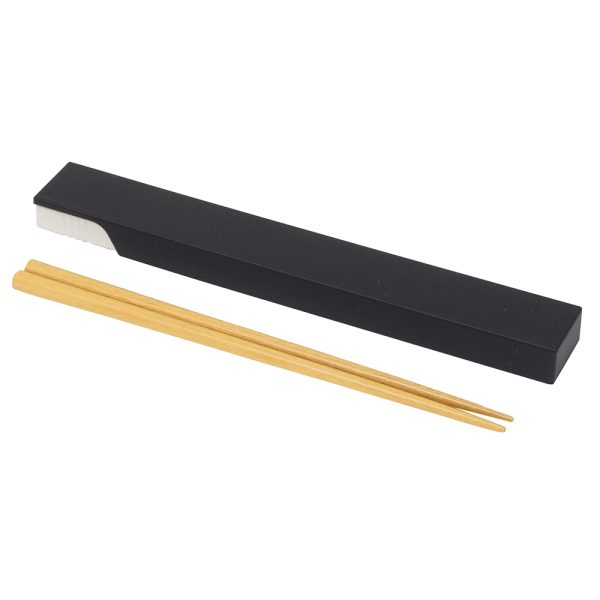 MIYS箸・箸箱セット18cm　ブラック