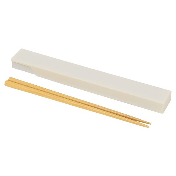 MIYS箸・箸箱セット18cm　ホワイト