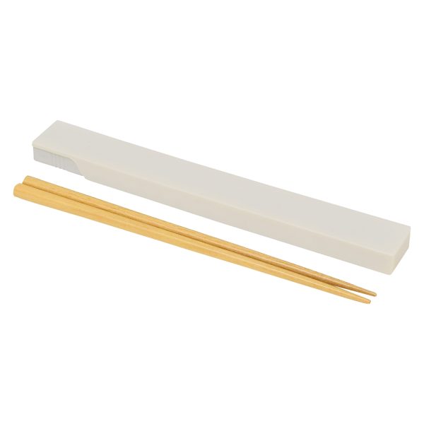 MIYS箸・箸箱セット22.5cm　ホワイト